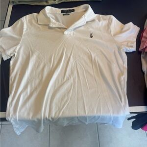 Ralph Lauren Classic White Polo